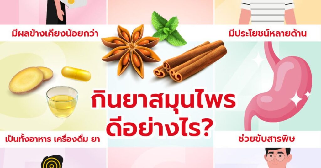 กินยาสมุนไพร ดีอย่างไร