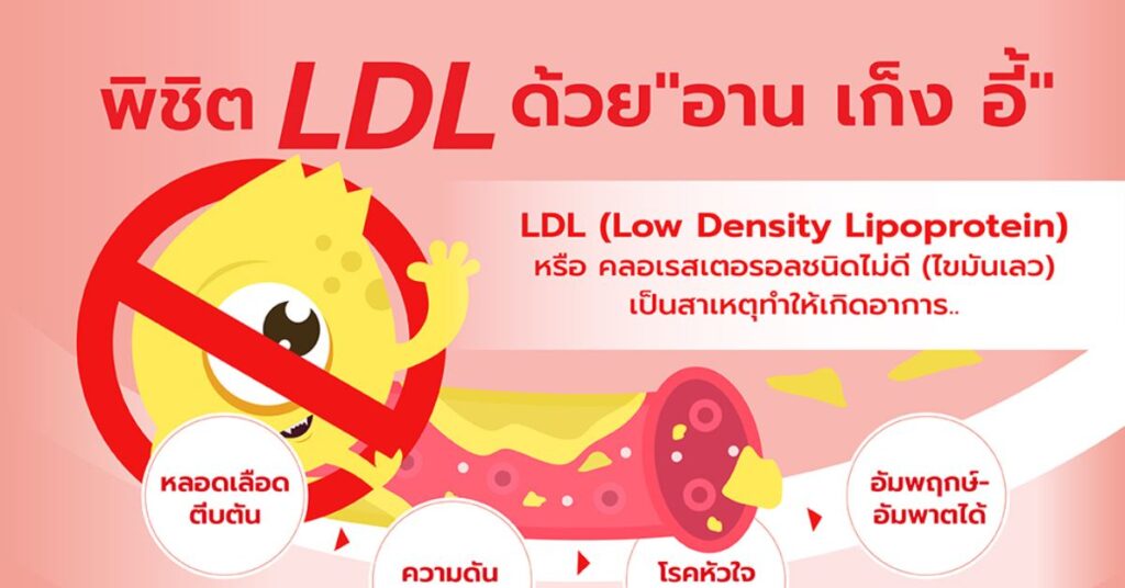 พิชิต LDL ด้วยอัศวิน อาน เก็ง อี้