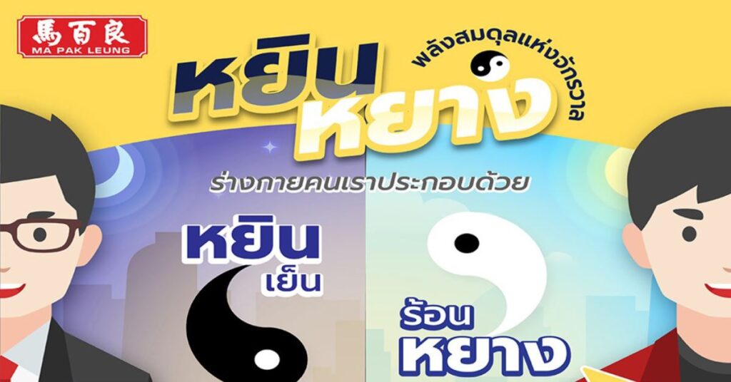 ทำความรู้จัก หยิน-หยาง ในทางการแพทย์จีน